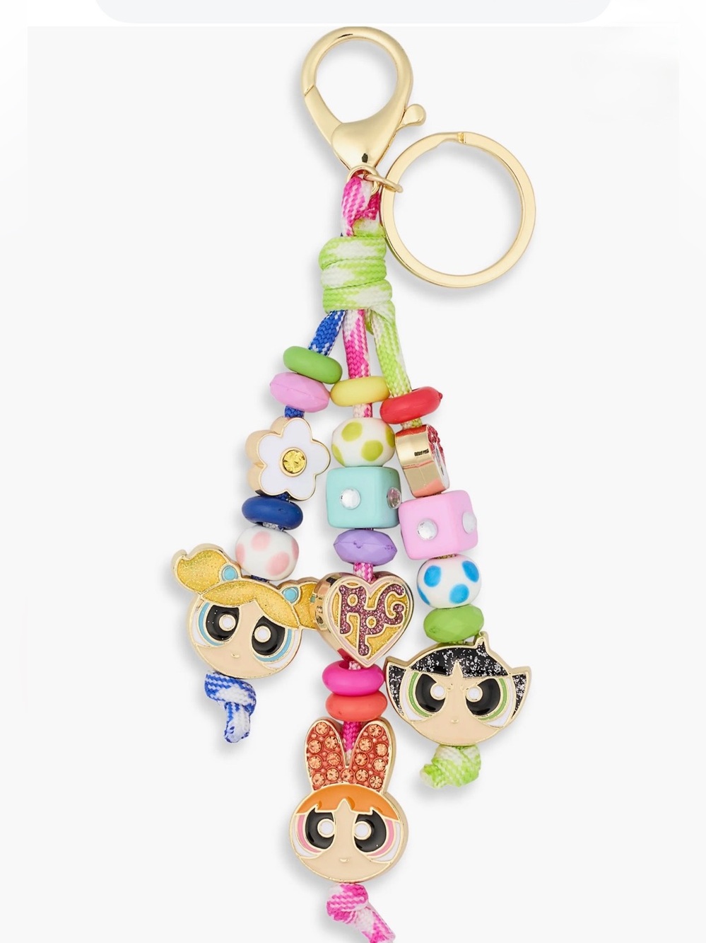 Brand New The Powerpuff Girls X Baubkehar Icon Bag Charm/Keychain